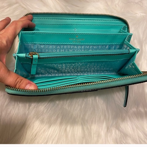 Kate Spade Aquamarine crossbody and wallet - Picture 7 of 7